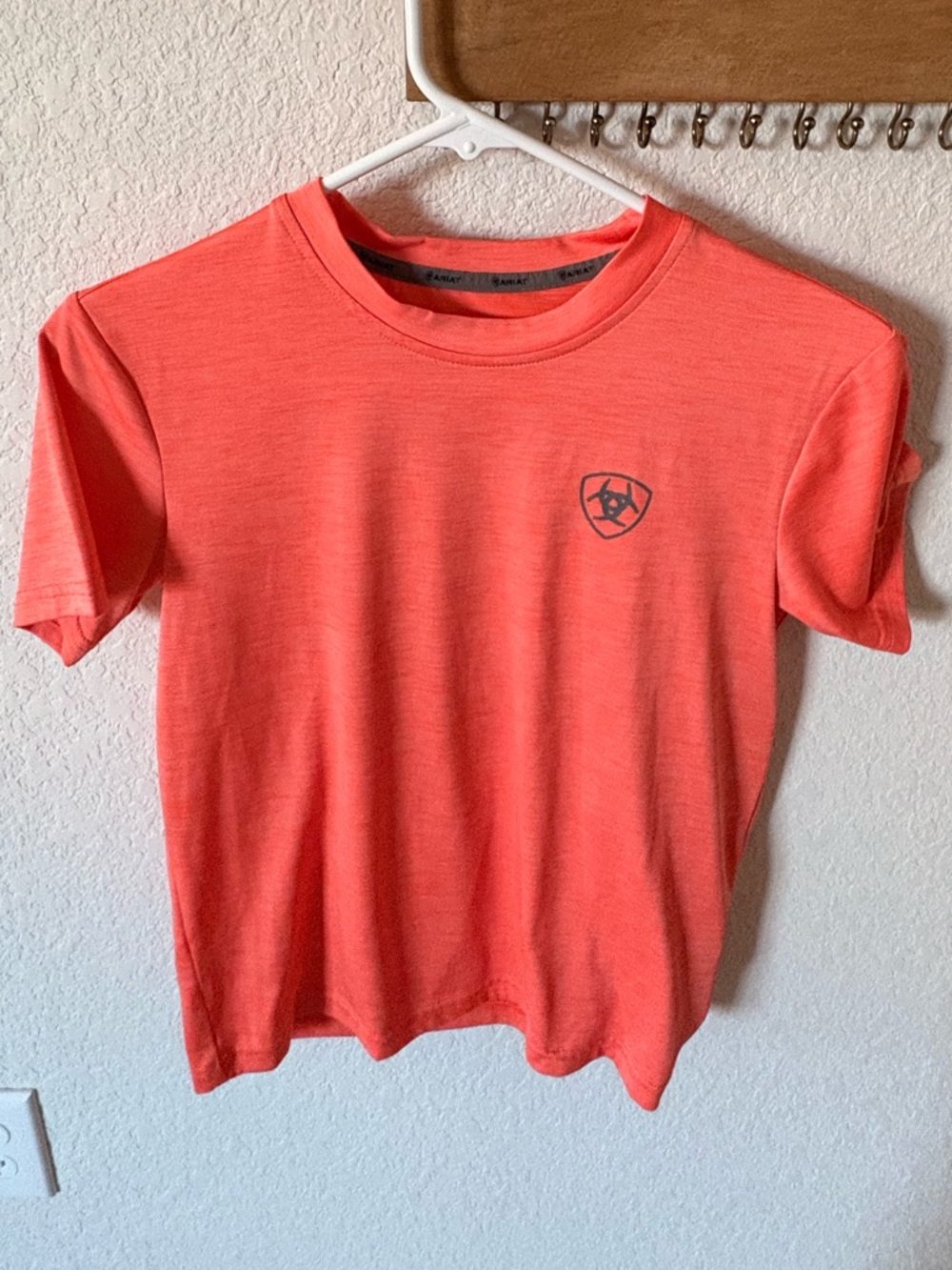 Ariat Neon Coral Performance Short Sleeve Tee